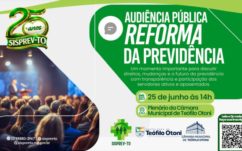 SISPREV-TO realiza audiência pública sobre reforma da previdência municipal
