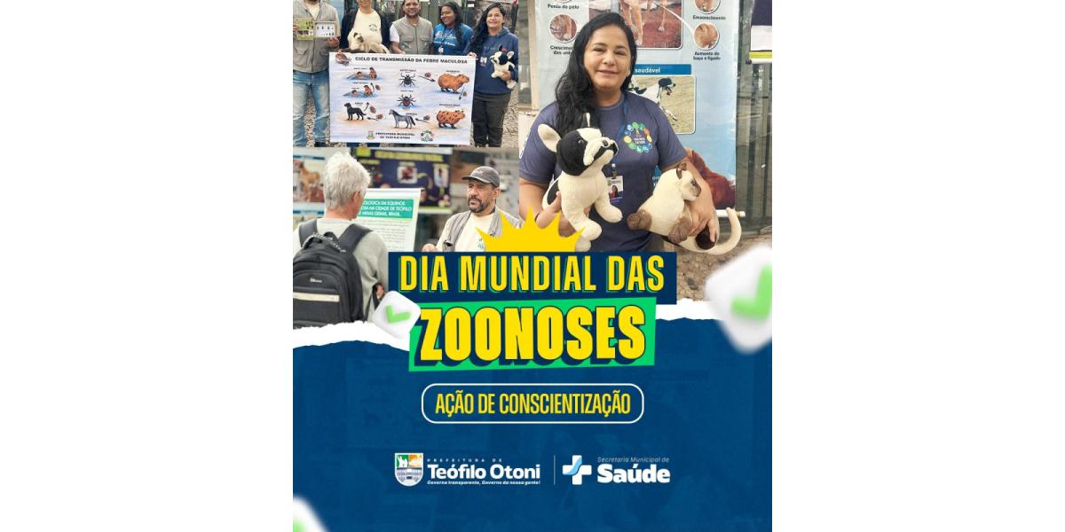Ação municipal reforça conscientização no Dia Mundial das Zoonoses