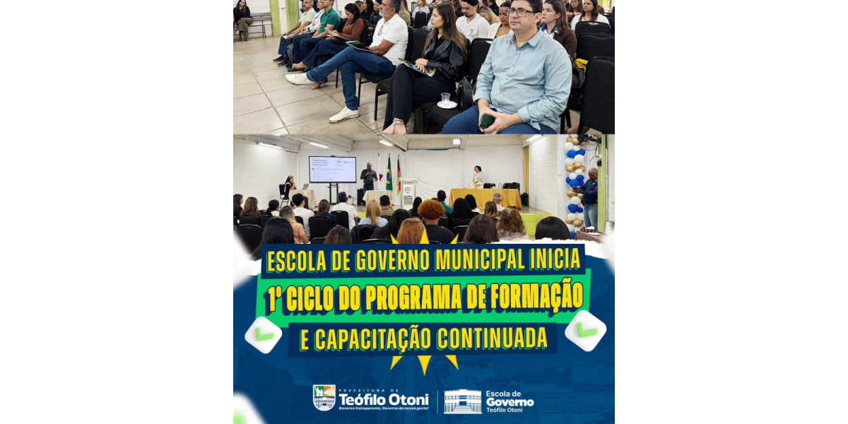 Escola de Governo Municipal inicia primeiro ciclo de formação de servidores