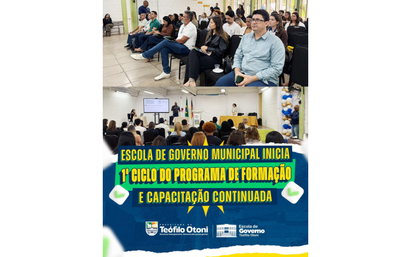 Escola de Governo Municipal inicia primeiro ciclo de formação de servidores