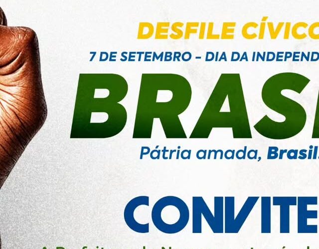 Nanuque agenda desfile cívico de 7 de Setembro no Coreto Municipal